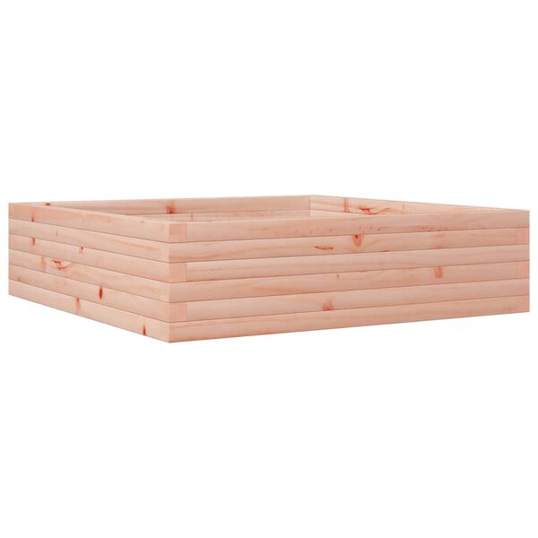 vidaXL Garden Planter Natural Wood Solid Douglas Fir Wood Large
