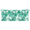 vidaXL Garden Bench Cushion Set of 2 Leaf Pattern