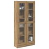 vidaXL Highboard Artisan Oak Engineered wood Tall Highboard