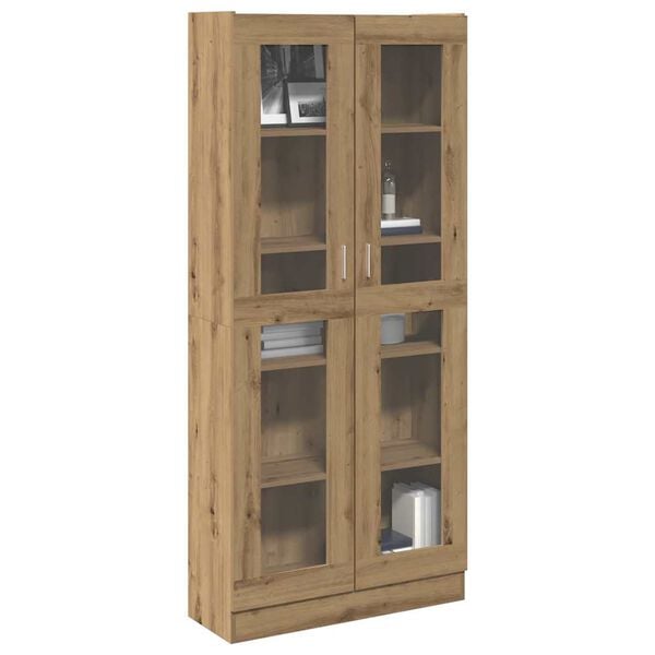 vidaXL Highboard Artisan Oak Engineered wood Tall Highboard