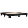 vidaXL Bed Frame Black Engineered Wood Full Durable Bed Frame
