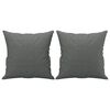 vidaXL Sofa Set Dark Gray Fabric (100% polyester), metal, textilene, plywood