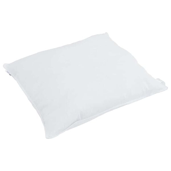 vidaXL 2-in-1 Duvet with Pillow 2 pcs White Down Feather