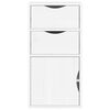 vidaXL Side Cabinet White