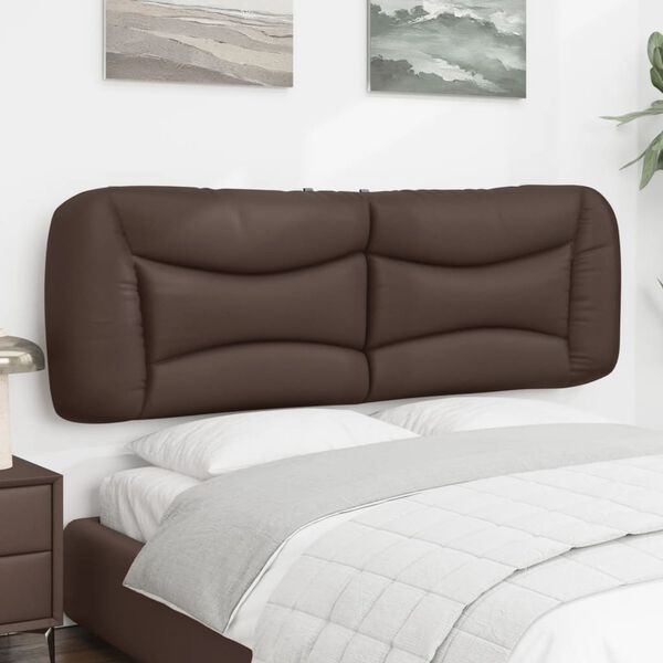vidaXL Headboard Cushion Brown