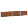 vidaXL Pallet Collars 2 pcs Brown 59.1x39.4" Solid Wood Pine