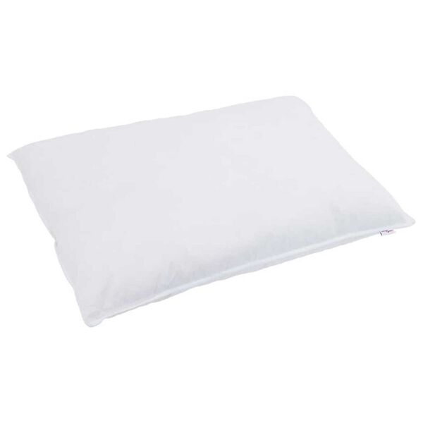 vidaXL Pillow with Pillow 2 pcs White 27.56 x 35.43 in Feather