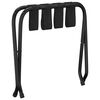 vidaXL Luggage Rack Black 22.0x15.7x19.3"