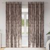 vidaXL Velvet Curtains 2 pcs Cappuccino 102.36 x 55.12 in Velvet