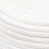 vidaXL Boat Rope Full White 0.39 " 1640.4 ' Polypropylene