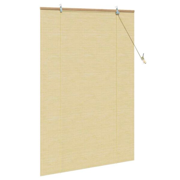vidaXL Window Blinds & Shades Other Manual Natural Bamboo