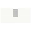 vidaXL Bathroom Cabinet White Engineered wood, metal Medium