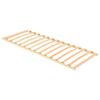 vidaXL Slatted Bed Base Natural beech wood