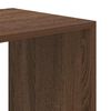 vidaXL Book Cabinet Brown oak Engineered wood Medium Storage