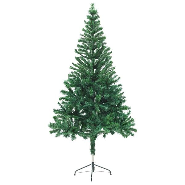 vidaXL Artificial Pre-lit Christmas Tree with Ball Set 59.1" 380 Branches