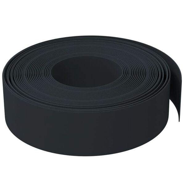vidaXL Garden Edgings 5 pcs Black 32.8' 5.9" Polyethylene