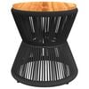 vidaXL Coffee Table Black