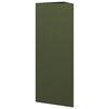 vidaXL Garden Planter Set of 2 Olive green Steel Large Durable