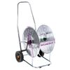 vidaXL Hose Reel Cart for 262.5 ' 3/4" Hose Steel