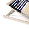 vidaXL Bed Base Natural beechwood, Birch Solid beechwood frame, Birch slats