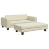 vidaXL Kids Sofa Cream