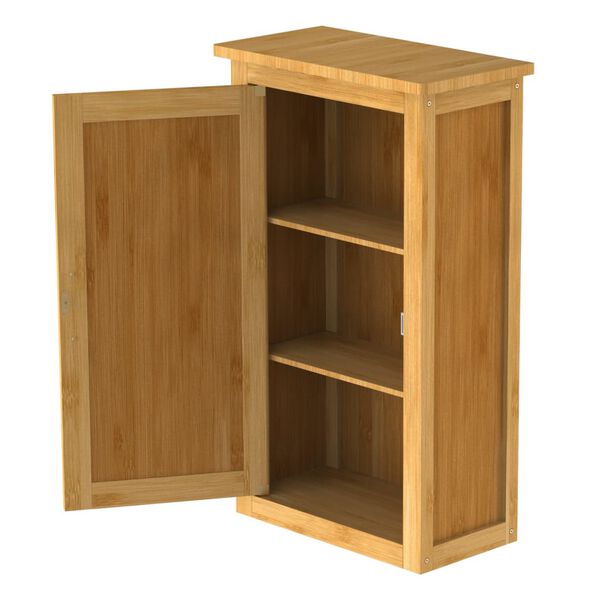 EISL Bamboo Cabinet Natural Bamboo Bamboo Medium Bamboo Cabinet