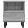 vidaXL Bedside Cabinet Grey Sonoma Engineered wood 15.7 x 13.8 x 19.7 in