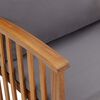 vidaXL Garden Lounge Set Dark grey Solid acacia wood with an oil finish