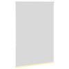 vidaXL Roller Blind Yellow 100% Polyester 45.3 x 68.9 in Reversible