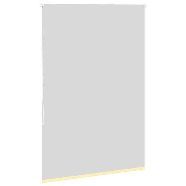vidaXL Roller Blind Yellow 100% Polyester 45.3 x 68.9 in Reversible