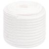 vidaXL Boat Rope Full White 0.63 " 164.0 ' Polypropylene