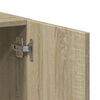 vidaXL File Cabinet Sonoma Oak 23.6"x12.6"x30.5" Engineered Wood