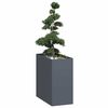 vidaXL Planter Anthracite Cold-rolled steel Large Decorative Inlays