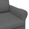vidaXL Armchair Dark grey 29.92 x 37.01 x 40.16 in Fabric