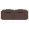 vidaXL Headboard Cushion Brown Faux leather Headboard Cushion