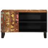 vidaXL TV Cabinet Mixed Color Finish Solid Reclaimed Wood Medium