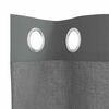 vidaXL Voile Curtains with Grommets 2 pcs Dark Grey 55.1x96.5"