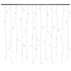 vidaXL Curtain Icicle Light Blue Plastic 32.8 feet Curtain Icicle Light