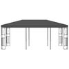 vidaXL Gazebo Anthracite 100% polyester Large Durable Gazebo