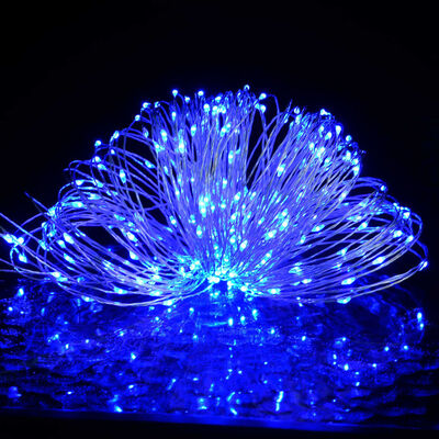 vidaXL LED String with 150 LEDs Blue 49.2'