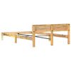 vidaXL Bed Frame Reclaimed Wood Finish Solid Reclaimed Wood Super King
