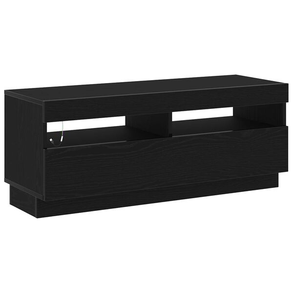 vidaXL TV Cabinet Set 2 pcs Black 78.74 x 13.78 x 15.75 in