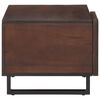 vidaXL Coffee Table Brown Solid mango wood 31.5 x 20.1 x 15.7 in Storage