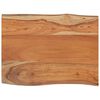 vidaXL Table Top Natural wood Solid acacia wood 20x16 in Durable