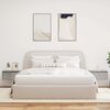 vidaXL Wall-mounted Bedside Cabinet Set of 2 Concrete gray Engineered wood