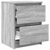 vidaXL TV Cabinet Grey Sonoma Engineered Wood 15.7 x 13.8 x 21.3 in