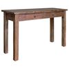 vidaXL Console Table Varied wood tones Solid mahogany wood Medium