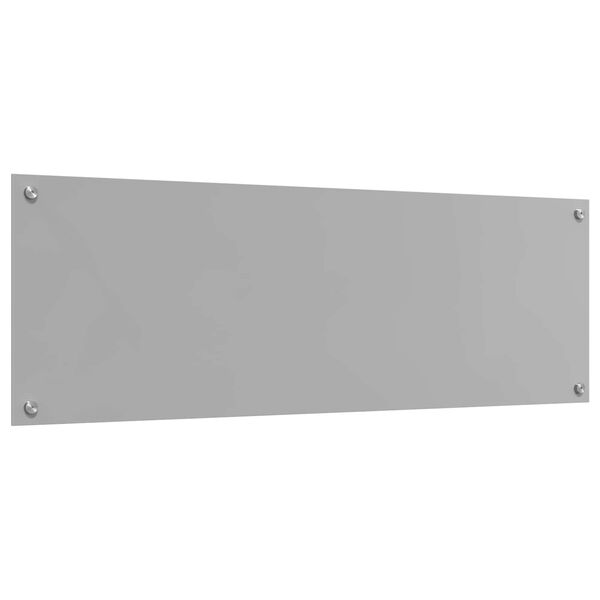 vidaXL Kitchen Backsplash Light grey 47.24 x 15.75 x 0.24 in