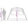 vidaXL Family Tent Dome 6-Person Green Quick Release