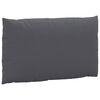 vidaXL Pallet Cushion Anthracite Oxford fabric (100% polyester)
